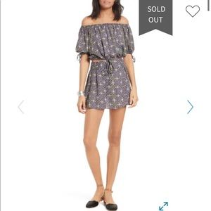 Crop top and skirt 2-piece set